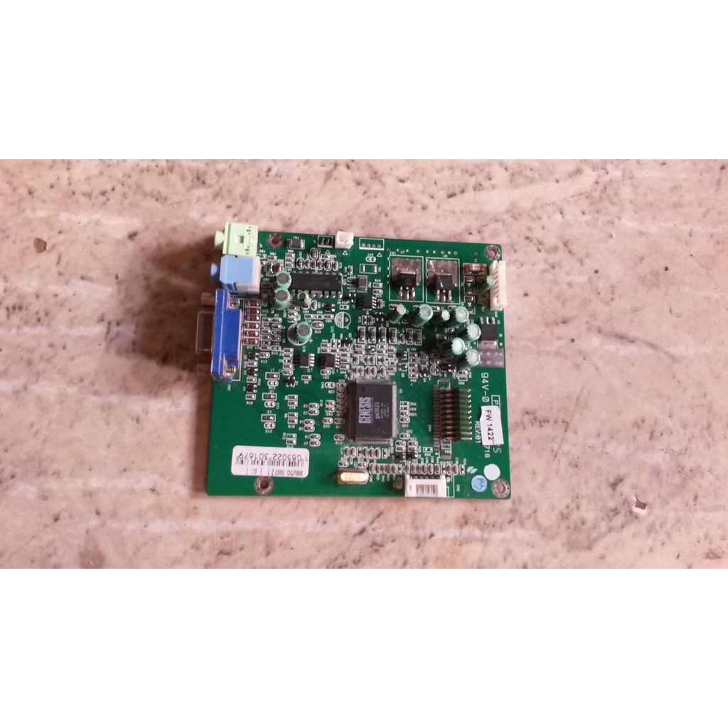 Placa Logica Usada Monitor positivo Model fw1422s Bom Estado