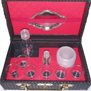 Estojo Santa Ceia Maleta Para Servir Em Casa preto em Oferta na Shopee