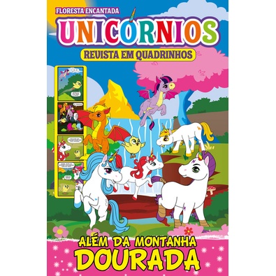 Floresta Encantada Revista em Quadrinhos Unicórnios