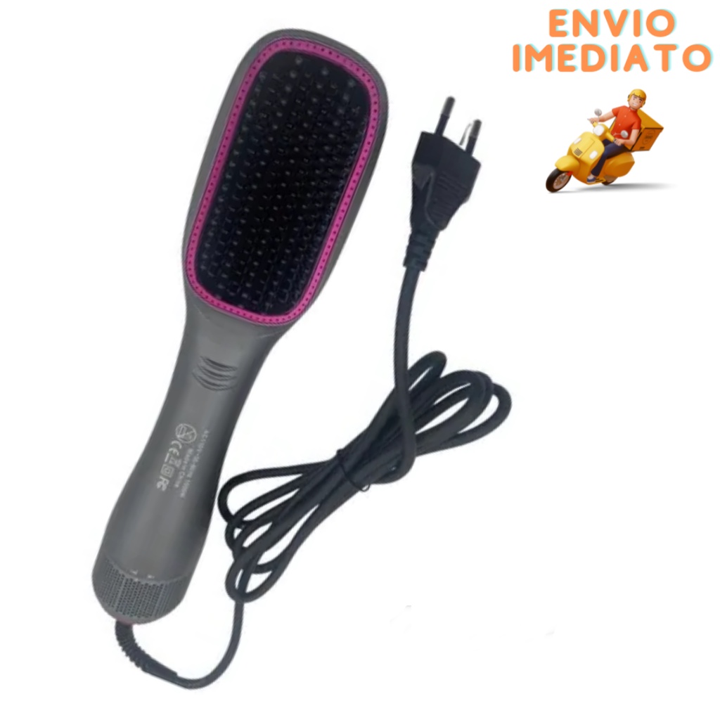 Escova Secadora Profissional Seca Alisa E Modela Cabelo 3x1 KLD806