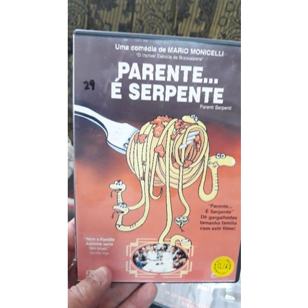 DVD PARENTE É SERPENTE Mário Monicelli Itália
