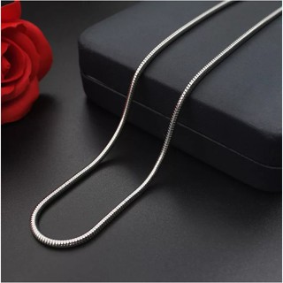 Corrente Rabo De Rato/Corrente Aço Inox 316L/Corrente Prateado 55cm-60cm-70cm/2-3mm em Oferta na Shopee