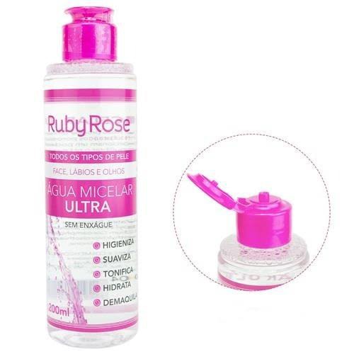 Água Micelar Ultra 120ml - Ruby Rose hb300