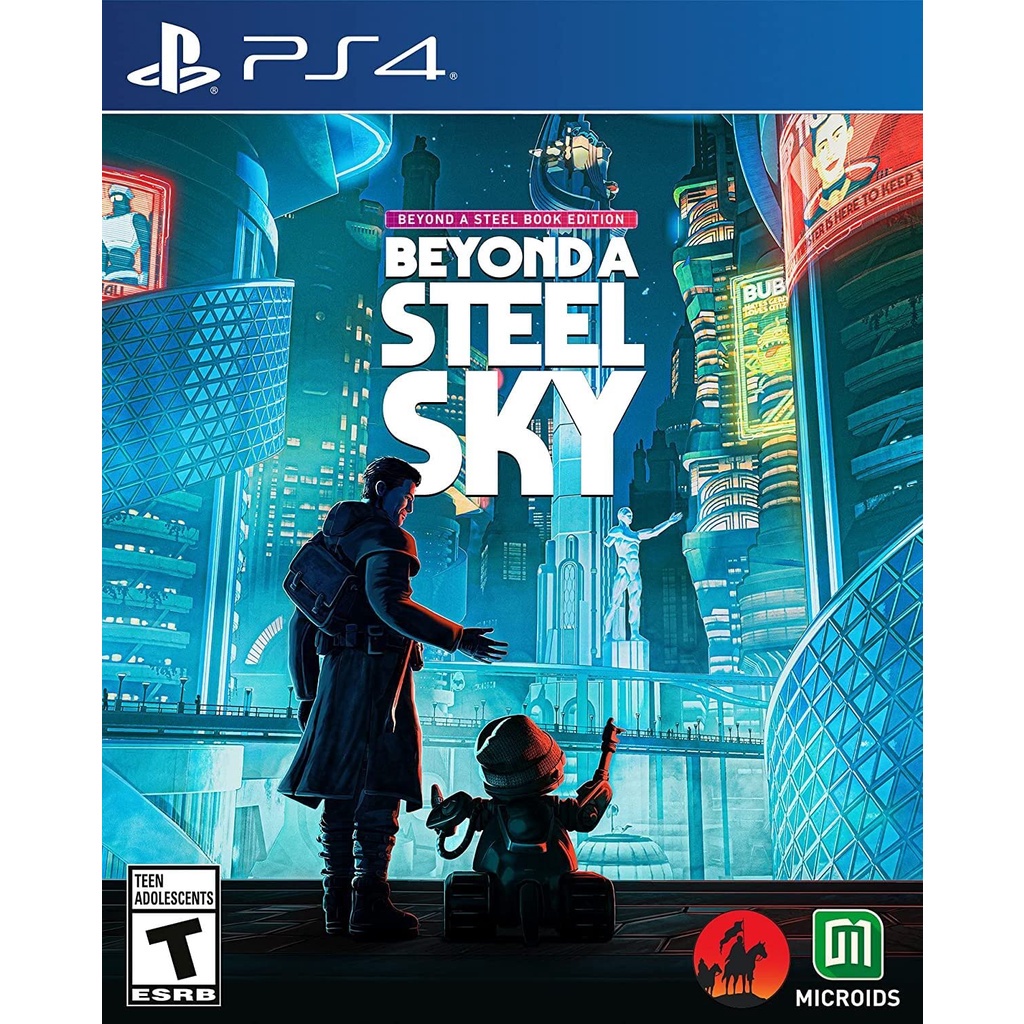 Beyond A Steel Sky Beyond A SteelBook Edition PS4 Mídia Física - Gaming & Consoles