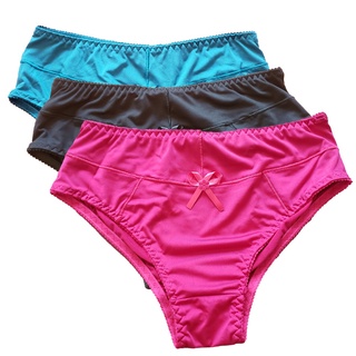 Kit 3 Calcinhas Tanga Frimodas Microfibra Tangão Adulto