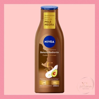 Hidratante Nivea Beleza Radiante Cuidado Intenso Pele Negra 200ml