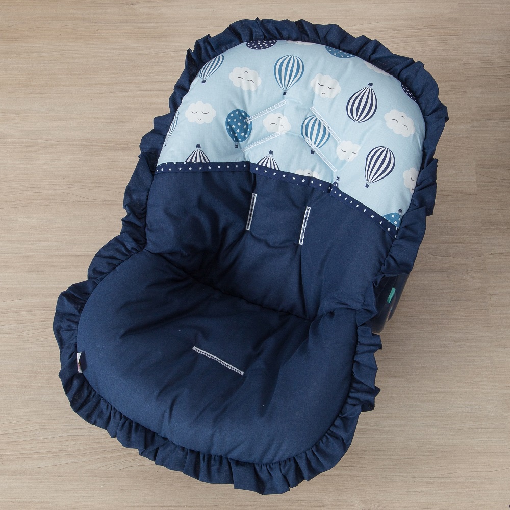 Capa para bebe Conforto Baloes marinho todas as marcas