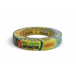 Kit com 5 Fita Crepe 18x50 Verde Adere 525s Automotiva