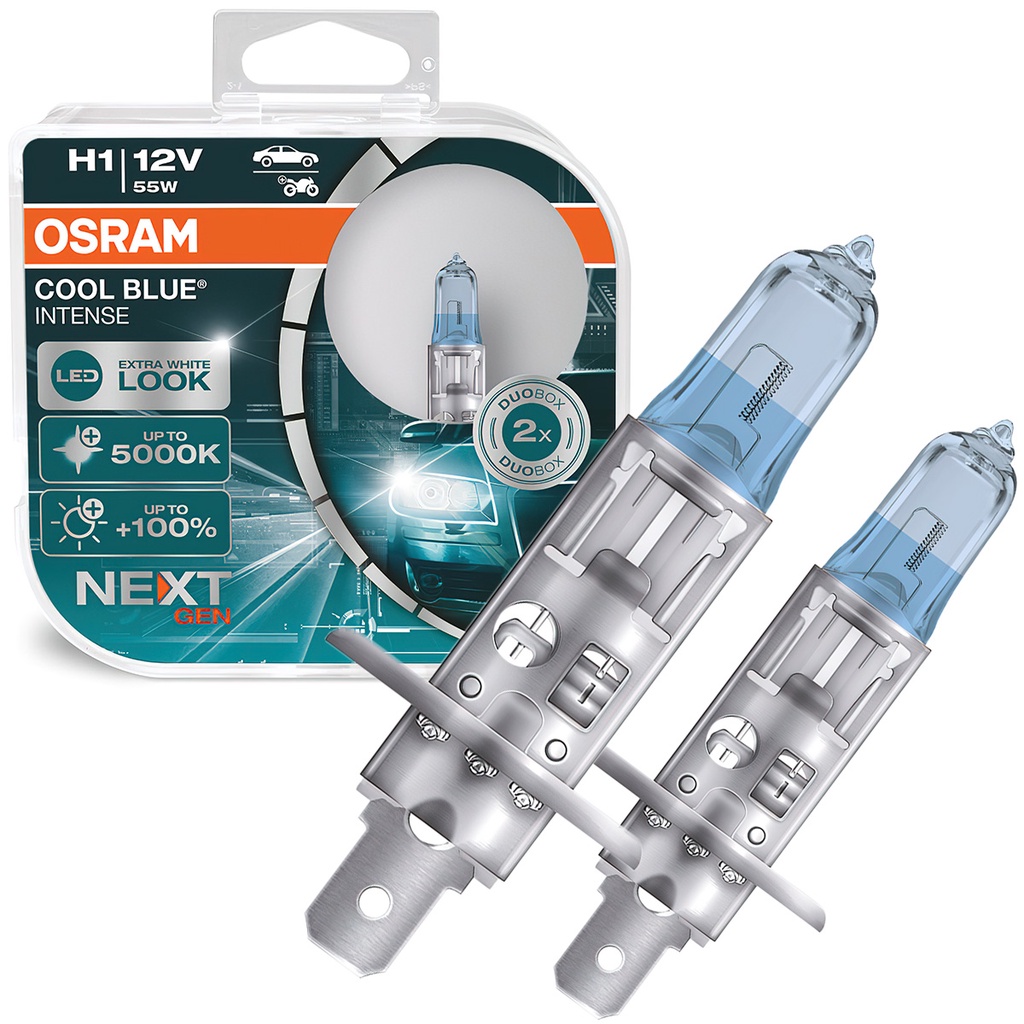 OSRAM Cool Blue Intense Next Generation H1 H4 H7 H8 H11 H15 HB3 HB4 HIR2  W5W