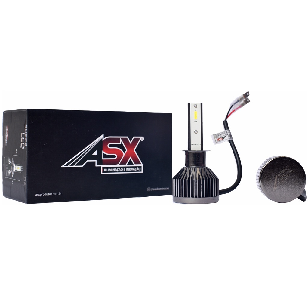 Lampada Ultra Led H1 Asx 5500 Lumens 6000K 40W Par Ultra Led em Oferta na Shopee