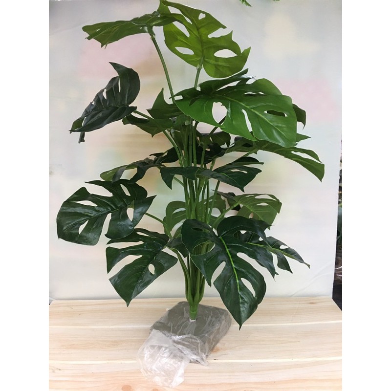 árvore artificiais 18folhas altura 60cm