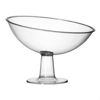 Taça Rasa Inclinada Acrílica Para Doce Bomboniere em Oferta na Shopee