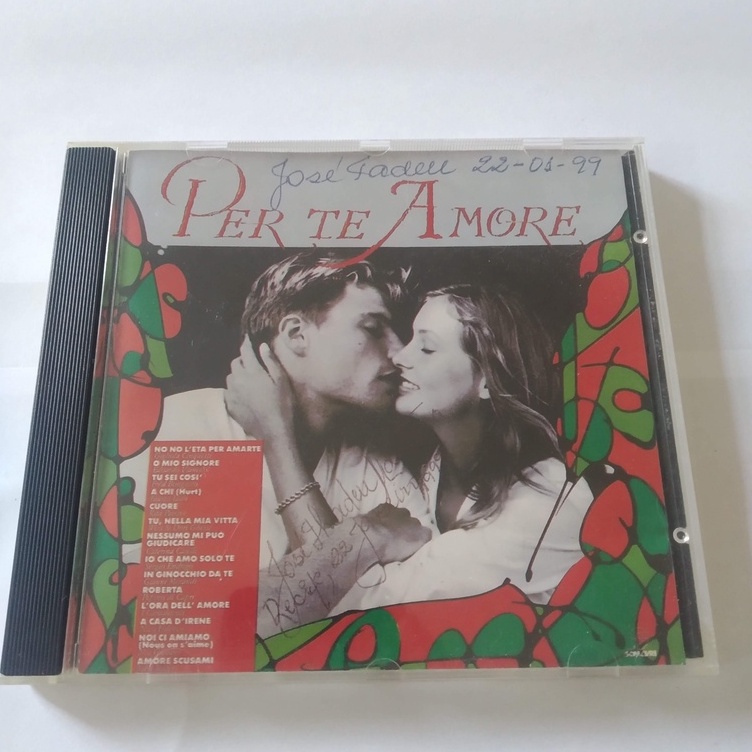 CD Per te Amore - Gigliola Cinquentti, Rita Pavone, Sergio Endrigo, Bobby Solo e outros