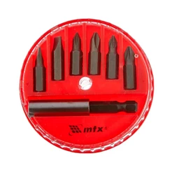 Jogo De 7 Bits Com Adaptador Magnético De Aço - Mtx 113929
