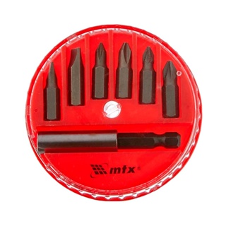 Jogo De 7 Bits Com Adaptador Magnético De Aço - Mtx 113929 em Oferta na Shopee