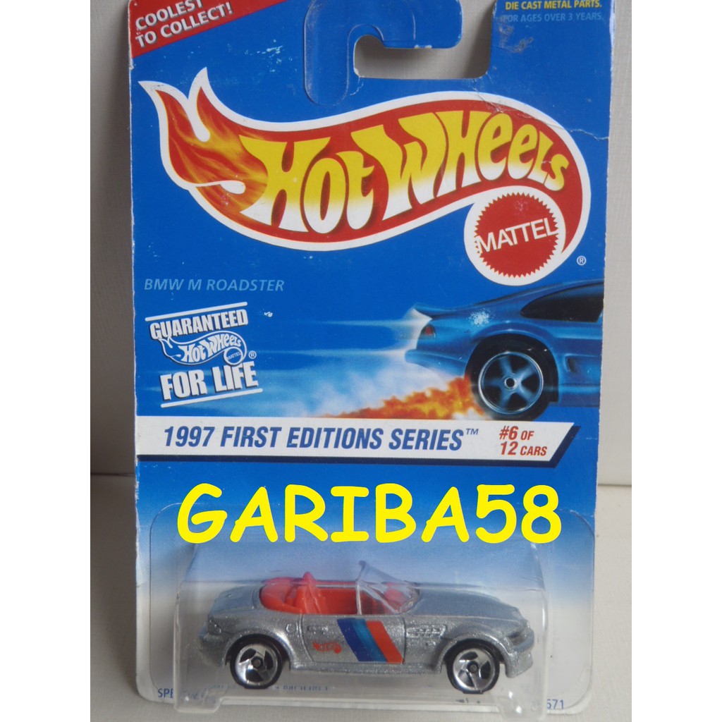 HOT WHEELS BMW M ROADSTER 1997 FIRST EDITIONS GARIBA58