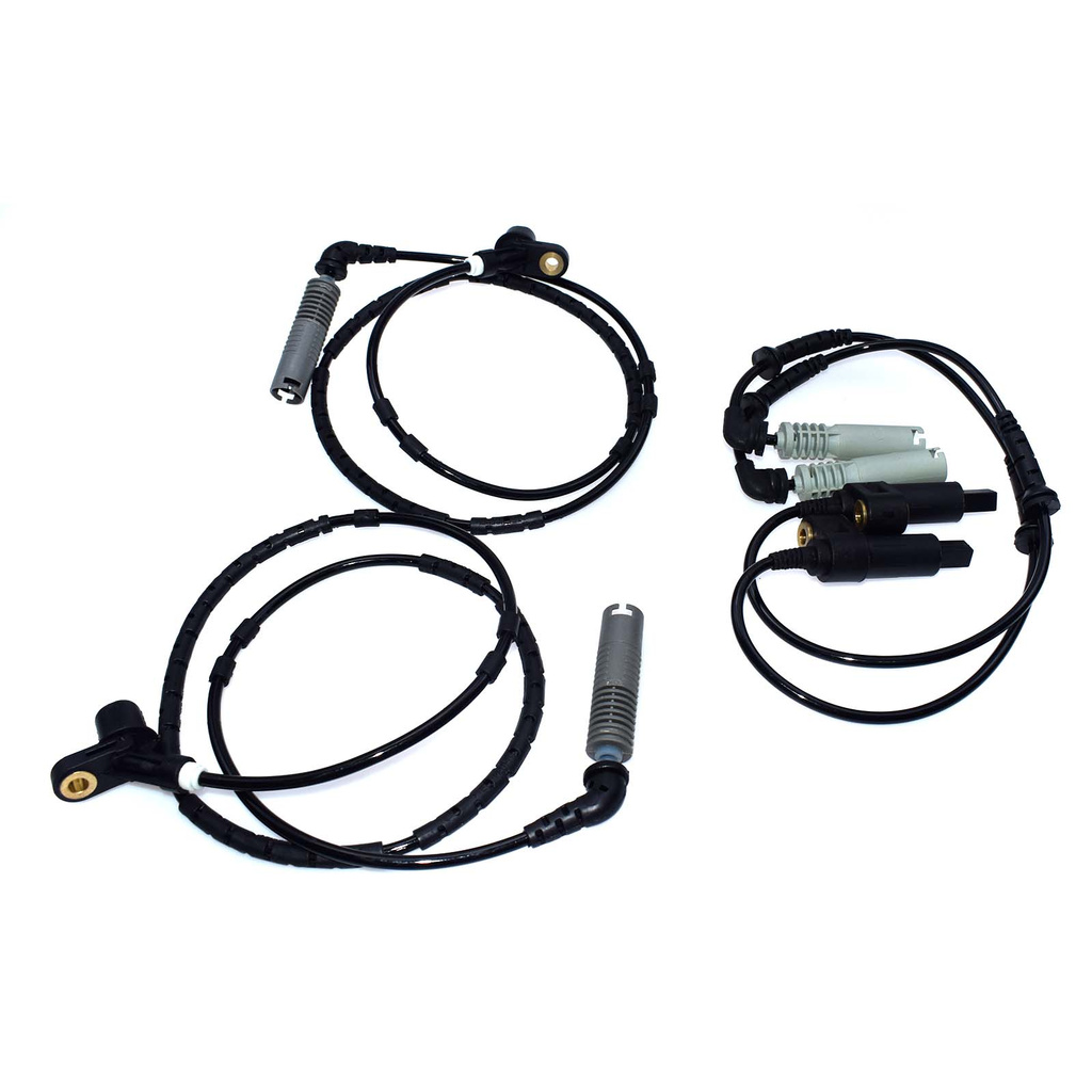 4pcs ABS Sensor De Velocidade Da Roda Dianteira Traseira Esquerda Direita Para BMW 323i 325i 328i/ci M3