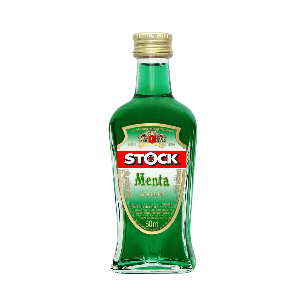 Licor Mini Menta stock 50ml