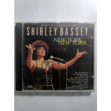 Cd Shirley Bassey New York, New York Original Usado