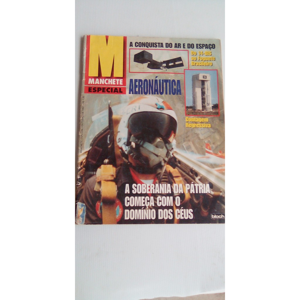 Revista - Manchete Especial Aeronáutica - Out 1997