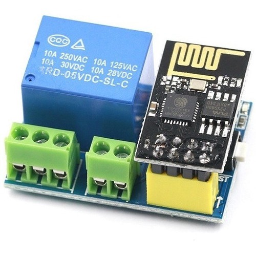 Módulo Relé Wi-fi Esp8266 Com Esp-01 Arduino V1.0 - Realengo