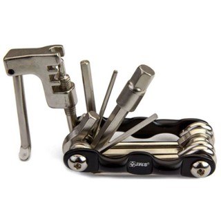 Kit Chave Extrator Com Chave Multiuso Saca Colocar Pino Corrente De Bike Bicicleta Ciclismo