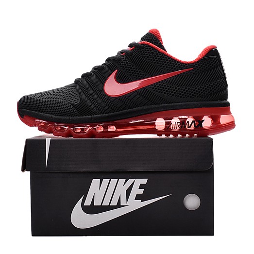 red and black nike symbol