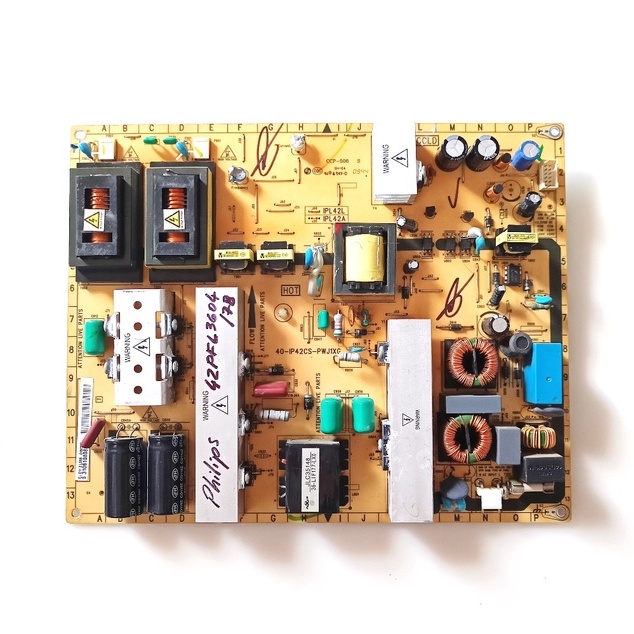 Placa Fonte TV Philips 42PFL3604/78 Part Number 40-IP42CS-PWJ1XG ou 40-IP42CS-PWI1XG
