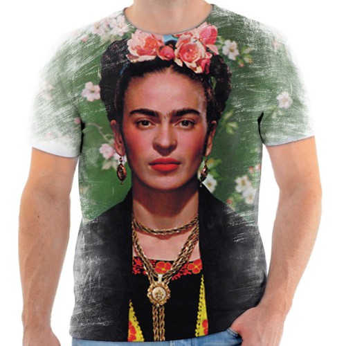 Camiseta Camisa Frida Kahlo Pintora  10
