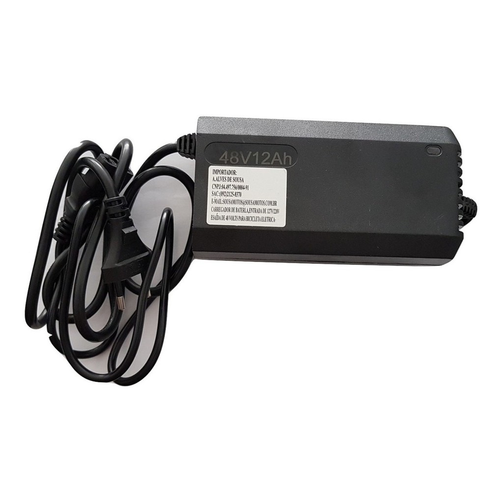 Carregador Bicicleta Elétrica Sousa 48v Original Todos Anos