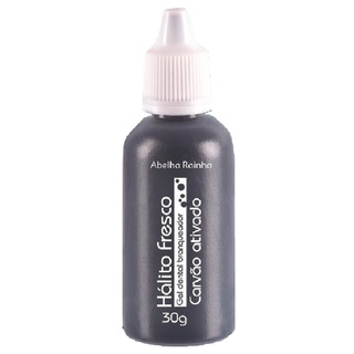 Gel Dental Branqueador com Carvão Ativado Hálito Fresco Abelha Rainha 30g