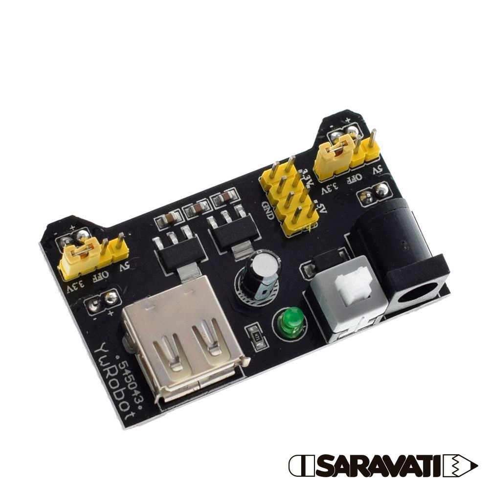 Fonte Ajustável para Protoboard MB102