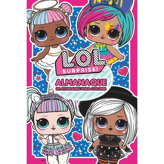 LOL Surprise Almanaque de Atividades para Colorir em Oferta na Shopee
