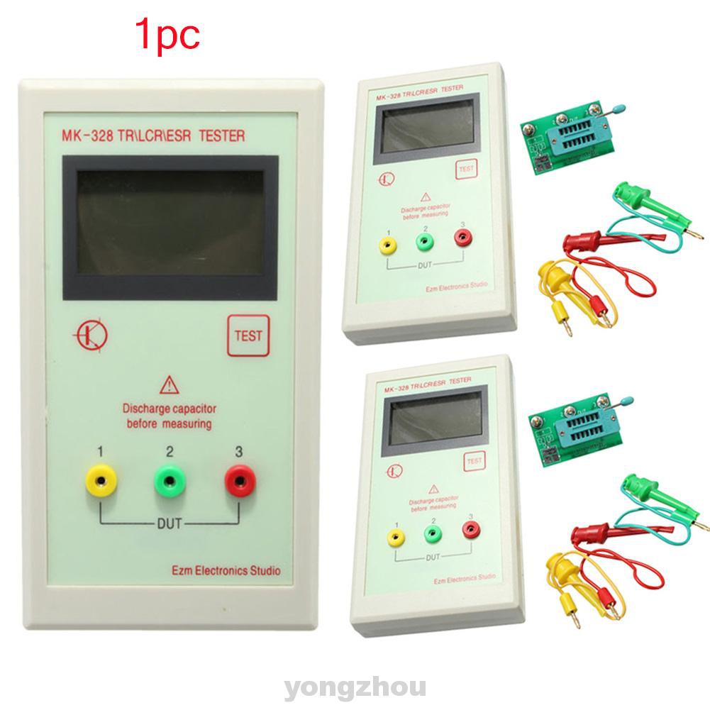 LCD Display Transistor Tester Analyzer Meter Accurate Inductance ...
