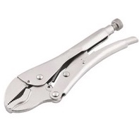 Alicate De Pressão Cromado Mordente Curvo 10 polegadas 250mm Profissional Oferta