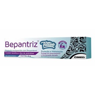Bepantriz Tatoo Proteção e Hidratação Cimed 20g. Legítimo