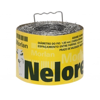 Arame Farpado 100m Nelore Galvanizado Garantido