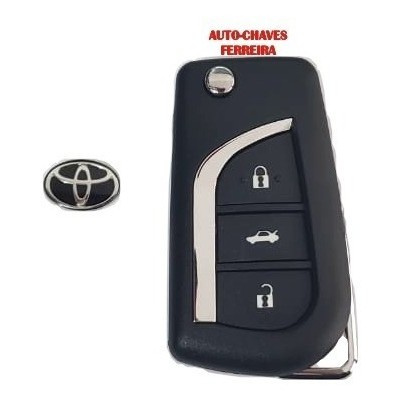 Chave Canivete Completa Original Corolla 2014 A 2017 Cod-392