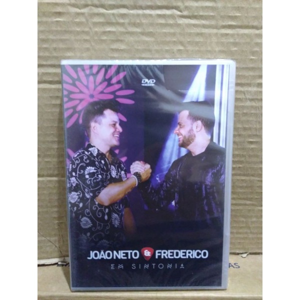 Dvd João Neto E Frederico Em Sintonia (original-lacrado)