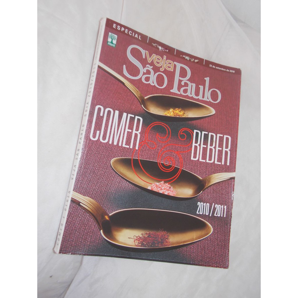 Revista Veja São Paulo Comer E Beber 2010 E 2011