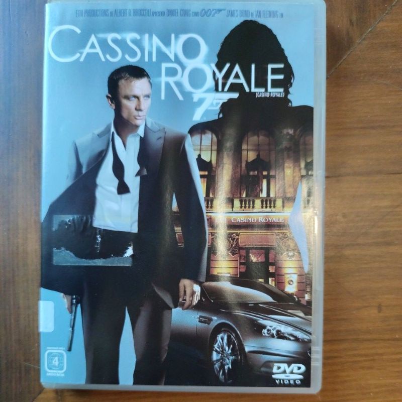 DVD Original Cassino Royale 007 - Daniel Craig