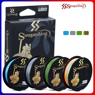 Linha de Pesca 100M X4 PE Sougayilang Max Drag 5.5kg-18kg