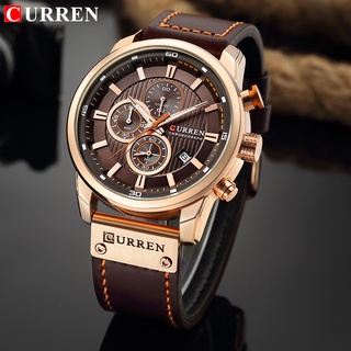 CURREN Relogio Masculino Original Luxo Marca à Prova D água Moda Casual Relógios Masculinos 8291xb em Oferta na Shopee