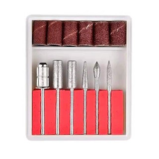 Kit 6 Brocas de Unha Eletrônica em Oferta na Shopee