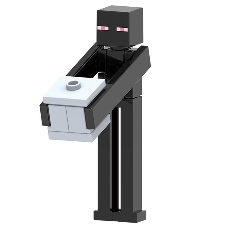 Lego Jogo Technic Minecraft Figura Brinquedos Personagens Steve Creeper  Zombie Enderman Blocos De Construção De Brinquedo Caçoa O Presente