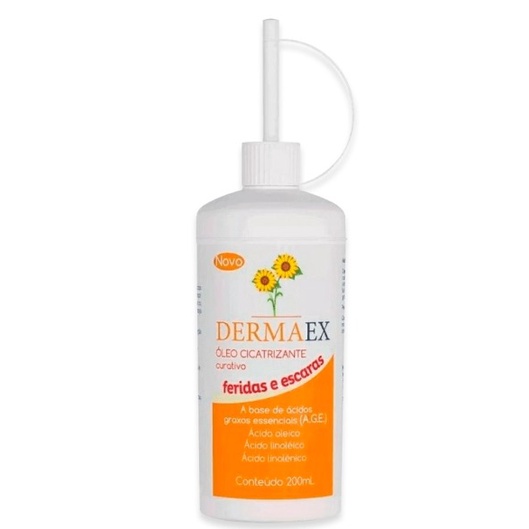 Óleo De Girassol 200ml Dermaex - Feridas E Escaras 1 Unidade em Oferta na Shopee