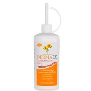 Óleo De Girassol 200ml Dermaex - Feridas E Escaras 1 Unidade em Oferta na Shopee