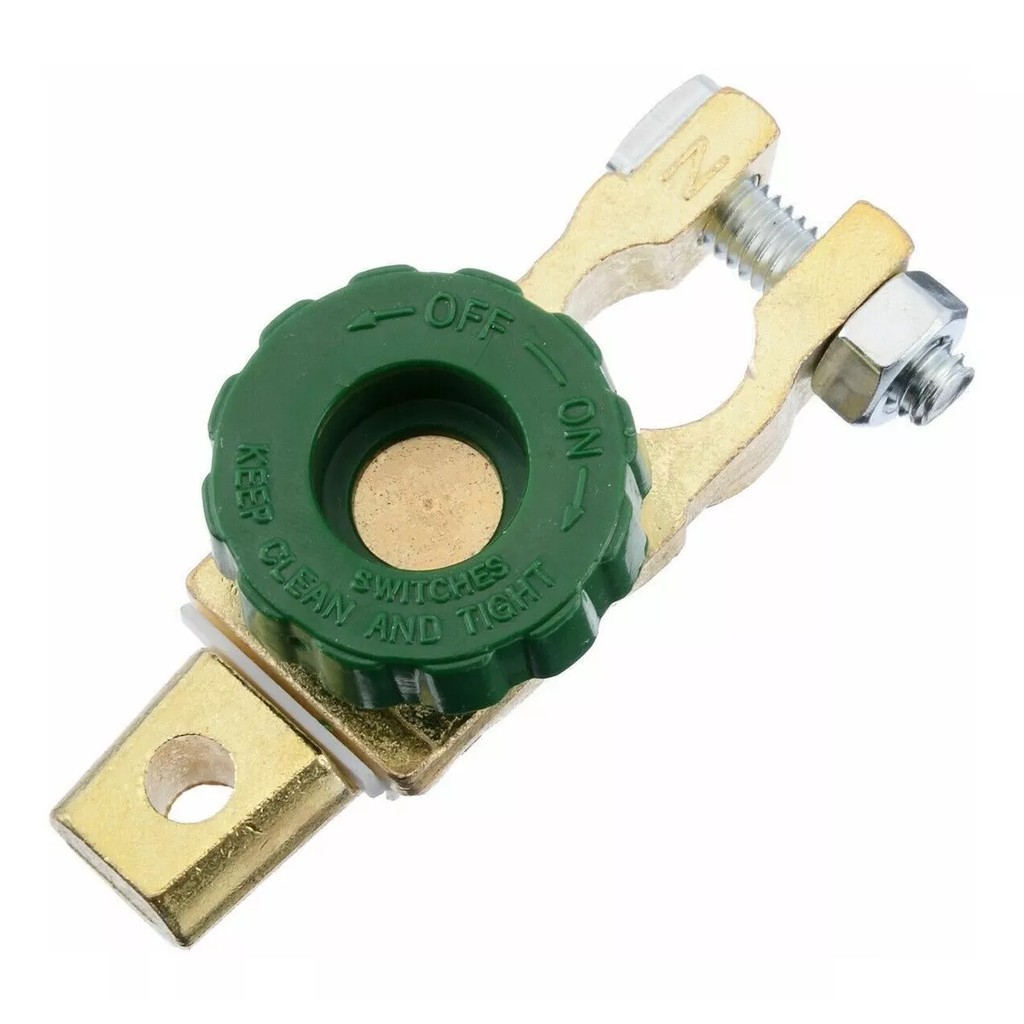 Terminal Bateria Conector Universal Corta Corrente Chave Geral Neutro 12 100amperes - polo negativo