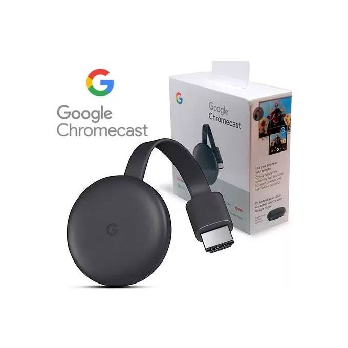 Google Chromecast 3 Full Hd - Original | Shopee Brasil