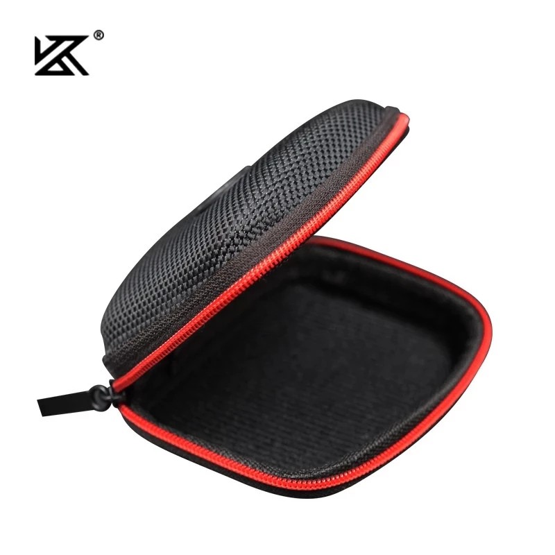 Kz Fones De Ouvido Caso Caixa De Fone De Ouvido Quadrado Portátil Saco De Armazenamento Fones De Ouvido Cabo Eva Zipper Case Par